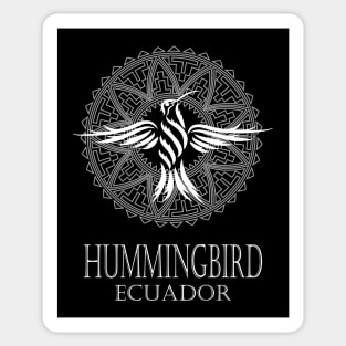 Hummingbird of Ecuador Sticker